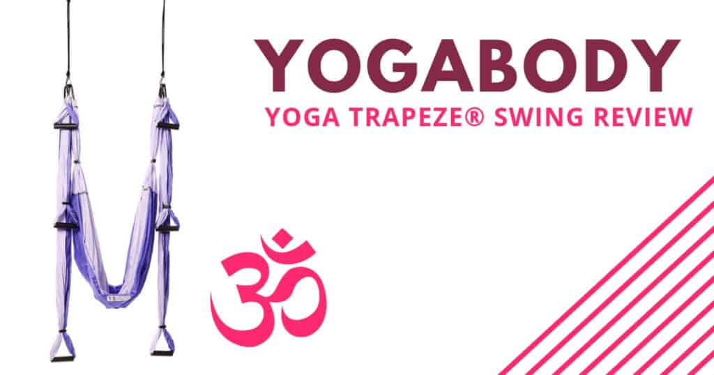 YOGABODY Yoga Trapeze Pro – Yoga Inversion Swing with Free Video Series and  Pose Chart, Aqua 